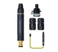 Générique Hose Nozzle - 3 Modes Leak-Proof Connection Cleaning Tool, Water Hose Sprayer Nozzle for Garden | Heavy Duty Garden Ĥose Attachment for Window, Kitchen, Glass, Bathroom, Flowers, Plants