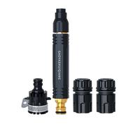 Générique Hose Nozzle - 3 Modes Leak-Proof Connection Cleaning Tool | Water Hose Sprayer Nozzles for Garden | for Window Kitchen Glass Bathroom Flowers Plants Watering Lawn and Others