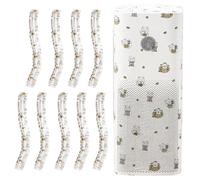 Générique Housse Climatisation - 80x100cm Lot de 10 Housse Anti-Poussière | Tissu Non Tissé Épais Protection Imperméable | Multi-Usage | Climatiseur Ventilateur Micro-Ondes Cuisine