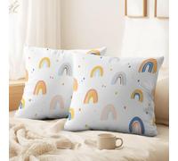 Générique Housse Coussin Mignon, Doux, Frais Cadeaux intérieur À Pois, sans Couture Doux Décoratif Taie d'oreiller pour Canapé, Salon, Chambre, 30 x 30 CM
