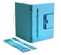 Générique Housse de cahier | Avec Compartiment À Stylo Et Extensible - Protège-cahier pour étudiants,Pour Adultes Femmes Hommes Bureau Studio École Salle De Classe Études Travail Projets