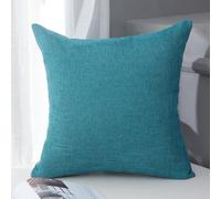 Générique Housse de Coussin Lot de 4 LinBleu Ciel 45x45 CM Bohème