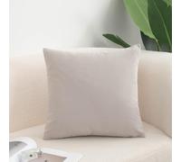 Générique Housse de Coussin Lot de 4 LinGris 40x40 CM