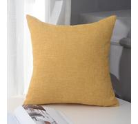 Générique Housse de Coussin Lot de 4 LinJaune 45x45 CM Bohème