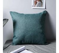 Générique Housse de Coussin Lot de 4 LinLac Vert 60x60 CM