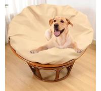 Générique Housse de Coussin Papasan,Housse de Coussin Papasan Uniquement,Housse de Coussin de Chaise Papasan résistante à l'eau,Fermeture éclair,Amovible et Lavable en Machine,A05,110cm/43in