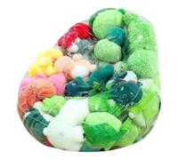 Générique Housse De Pouf pour Peluches Organisateur Vide en PVC Imperméable