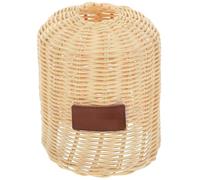 Générique Housse de Protection en Rotin pour Réservoir de Gaz Plat, Légère et Facile à Installer, pour Camping et Pique-niques en Extérieur, Couleur Kaki