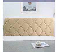 Generique Housse de tête de lit, Capuchon épaississant, Meubles à Dossier Complet(Khaki,180CM)