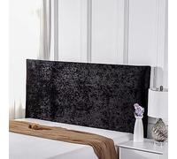 Generique Housse de Tête de Lit en Velours, Housse de Tete de Lit Extensible, Couvre Anti-poussière pour Lits Simples Doubles(#9,190cm)