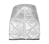 Générique Housse Isolante pour Réservoir de Gaz en Tissu Oxford Argenté, Étanche et Pliable Design Sécurisé, pour Barbecues d'hiver et Sorties en Plein Air
