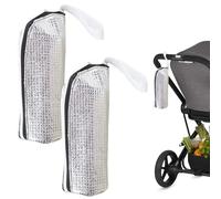 Générique Housse Isotherme pour Gourde | 2 Pièces Housse Thermique pour Bouteille d'eau - Porte-Gourde Isotherme Main pour Randonnée École Adulte Enfant Poussette Maman