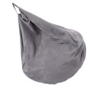 Générique Housse pour Pouf Chaise Bean Bag en Tissu, Amovible, Lavable | Finition Uni Minimaliste, Style Moderne Scandinave, Usage Chambre et Appartement