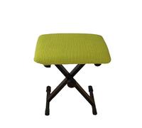 Générique Housse pour Tabouret rectangulaire, Housse pour Banc de Piano Personnalisable, Housses universelles Extensibles pour tabourets de Changement de Chaussures(75x35x4cm(30x14x2inch), Green)