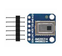Générique Imageur Thermique AMG8833 AMG8833 8x8, Tableau d ' imageur Thermique, capteurs de température, Module de Distance de détection, capteurs de température