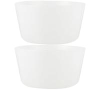 Générique Insert de Seau de Sauna 2 Pièces en Plastique Blanc