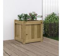 Générique Jardinière 40x40x40 cm Bois de pin imprégné Maison & Jardin Pelouses & Jardins Jardinage Pots & Cache-Pots (Poids 6.4KG)