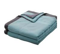 Générique Jeté de Lit d'Été en Microfibre Lavé, Couverture Légère et Moelleuse pour Climatisation, Plaid Unie Frais, Canapé et Chambre, 100x140cm