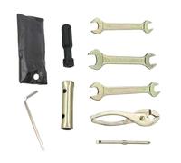 Générique Jeu de clés et de douilles pour moto, trousse à outils pour moto,Trousse d'outils pour motoneige ougie, tournevis, pince, outils d'entretien pour motoneige