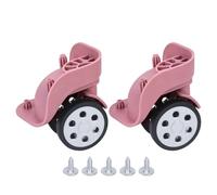 Générique Jeu de roues de rechange A79 avec d ' angle | Remplacement pratique en PP pour la réparation des bagages, utilisation en, avec base de en coin