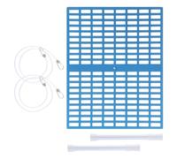 Générique Kit d ' Entretien de Routine pour l ' écumoire, Panneau de Protection Contre Les débris de avec Construction Rigide, Paire de tiges de, Crochets de Cordon, Zone de Pompe de Nettoyage