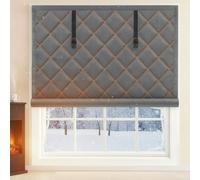Générique Kit de Film Isolant Thermique Anti Froid Couverture de Fenêtre Isolation Rideau Thermique Autoadhésif Anti Froid et Chaleur Coton épais(55x55in/140x140cm)