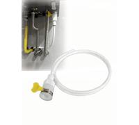 Générique Kit de raccord de Tuyau de vidange de condensat, for Chauffe-Eau à gaz et vidange de Robinet(D 1.28CM,Length 3.0m)