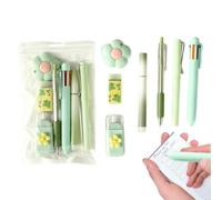 Générique Kit Papeterie Pour Filles Avec Gomme, Ruban Correcteur Et Cutter