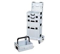 Générique L-BOXX Set de boîtes à outils empilables en ABS, compatible avec système Bosch, valise de transport modulaire pour outils professionnels