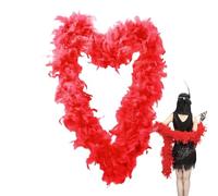 Générique La Plume Colorées Clapet Boas De, Boa De Plumes De 6,6 Pieds Pour Femmes, Plume Boa Halloween De Noël Bachelor Party Pack, Pour Danser La Fête De Mariage Cosplay Halloween