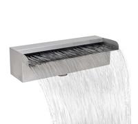 Générique Lame d'eau rectangulaire 30 cm Acier Inoxydable pour Piscine,Fontaines & bassins, Fontaines & Cascades,41665