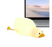 Générique Lampe Canard Mignon - Luminaire Canard - Toucher Variateur 3 Modes Rechargeable Portable Extinction Automatique Éclairage Maison Chambre Bébé Chevet Allaitement