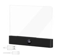 Générique Lampe de lecture rechargeable,Panneau plat clair protecteur des yeux - Lampe de lecture portable LED veilleuse,Pour Lecteurs Maison Voyage Dortoir Bureau École Bureau Lit Anniversaire