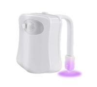Générique Lampe De Toilette Avec Capteur Mouvement - Veilleuse LED Pour Cuvette WC T Couleurs Des Lumières | Étanche, Détection Intelligente Idéal Salle Bain, Nuit Et Décor