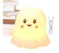 Générique Lampe Décoration Fantôme Mignon Coloré Rechargeable USB
