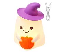 Générique Lampe Lampe Fantôme USB Rechargeable Portable Mignonne Colorée