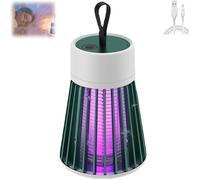 Générique Lampe Recharge Anti Moustique Rechargeable USB - Attraction à 360 Degrés, Profitez d'un Confort sans Moustiques, Portable & étanche avec Lampe Camping Intégrées