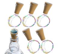 Générique Lampe Solaire Bouteille 6 Pièces Décoration Étanche DIY