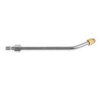 Générique Lance de Nettoyeur Haute Pression Métal Buse de Lavage de Voiture Coudée 30°, Sortie D’eau 1,2mm, Raccord Rapide 0,25, 3600 Psi, pour Nettoyage Domestique et Arrosage
