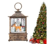 Générique Lanterne Boule à Neige de Noël, Lumières rotatives de Boules à Neige de Noël, Lanterne de Boule à de Vacances, lumières de Boules à de rotatives, à LED tourbillonnante, dé