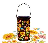 Générique Lanterne Solaire | Éclairage d'ambiance LED,Lampe Solaire Décorative,pour Déco Jardin Terrasse Balcon Patio Maison Ferme Cadeau Femme