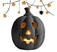 Générique Lanterne Statue Résine Vintage Déco Automne avec Bougie | Centres De Table D'Halloween Pour Bureau Cheminée Couloir Maison Hantée Porche Jardin Festival Vacances