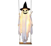 Générique Light Up Swing Ghost Halloween Decor for Yard Porch and Garden