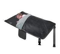 Générique Lit Avion pour Enfant | Hamac Pliable Portable et Doux | Extension de Siège d'avion avec Couverture,Idéal pour Voyage Long Trajet Nuit Escale