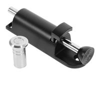 Générique Loquet à Goupille à Ressort Automatique pour Porte et Fenêtre Boulon Coulissant Alliage de Zinc Résistant Verrouillage Robuste et Rebond Élastique Adapté Portes Coulissantes