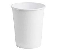 Générique Lot 50 Gobelets Tasses Café Blanc 18cl - 50 Pièces