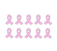 Générique Lot de 10/20 éPingles à Ruban Rose pour La Sensibilisation Au Cancer du Sein - Broche pour Femmes Et Filles - Cadeau pour Femme - DéCoration De FêTe