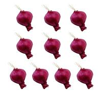 Générique Lot de 10 décorations réalistes à l ' ail en Mousse - Accessoires de fête de Cuisine pour la Mise en scène de la Maison, Les Restaurants et Les Fournitures de fête à thème à l ' ail simulé