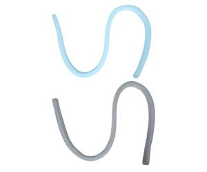Générique Lot de 2 Coussins de tête de lit 200cm en Tissu Doux, remplisseur d'espace pour Fissures de Matelas, Convient pour Maintien Stable Entre lit et Mur, Installation Simple