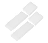 Générique Lot de 2 Étuis de Rangement Compacts pour Gratte-langues en Plastique, Boîte de Transport Portable et Protection Hygiénique, pour Voyages et Activités de Plein Air, Coffret